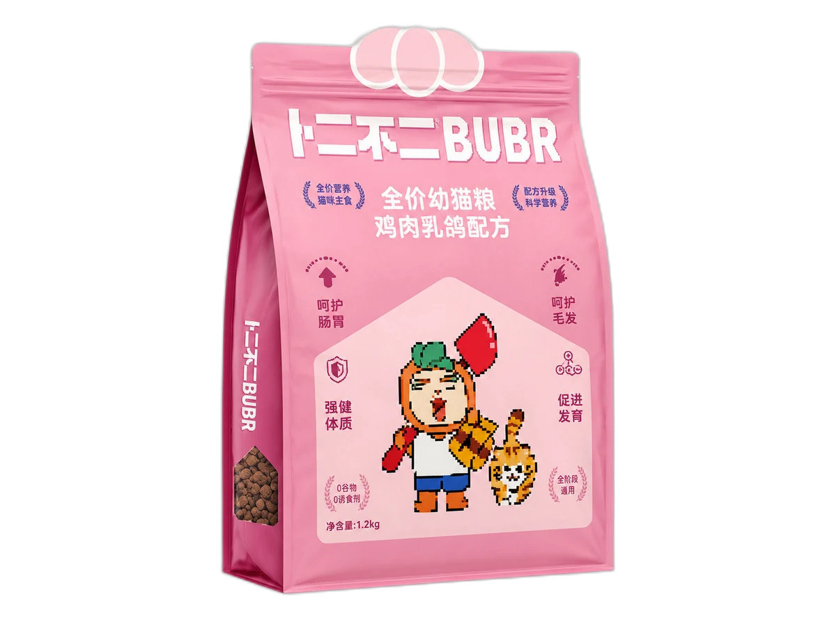 BUBR Milk Puff Kitten & Puppy Food