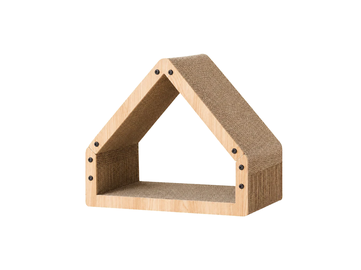 Pentagonal Cat Scratcher House